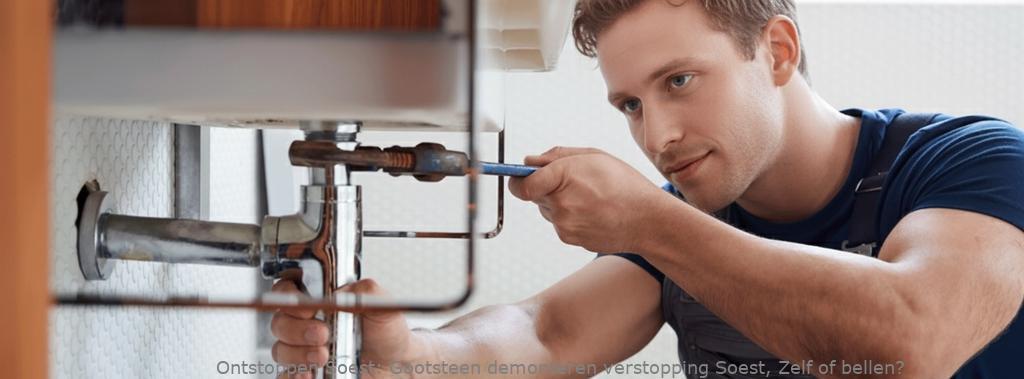 Gootsteen demonteren verstopping Soest, Zelf of bellen?