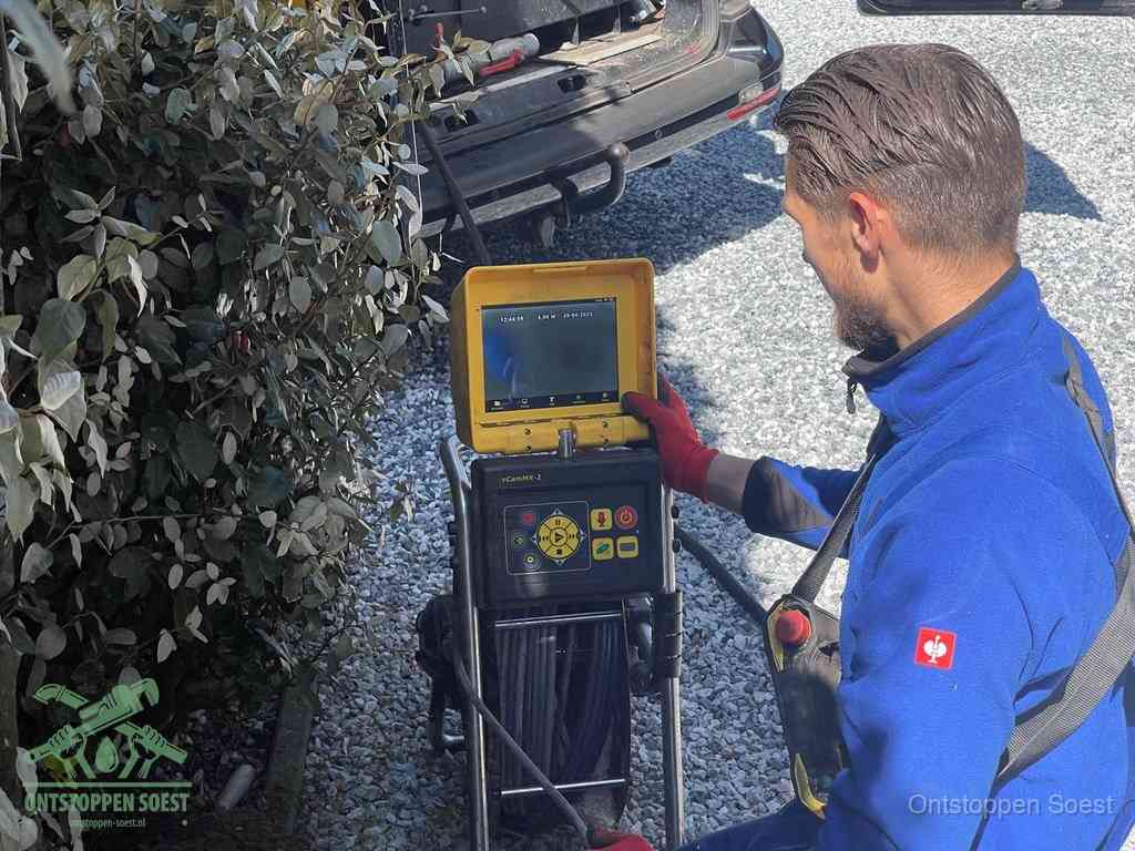 Rioolinspectie met camera in Soest