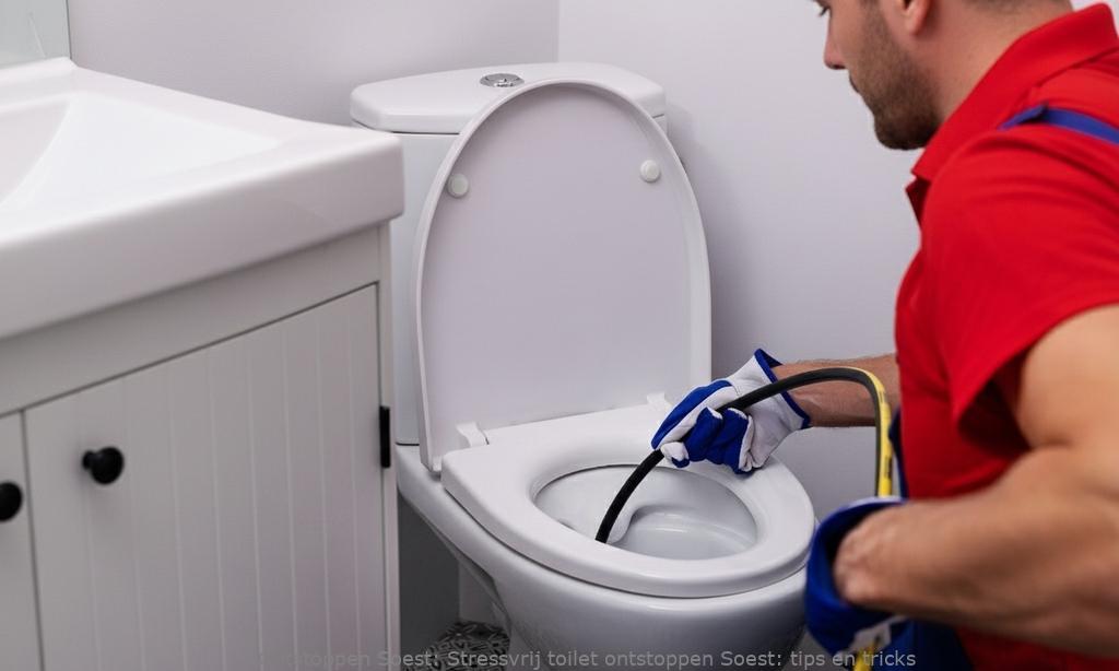 Stressvrij toilet ontstoppen Soest: tips en tricks