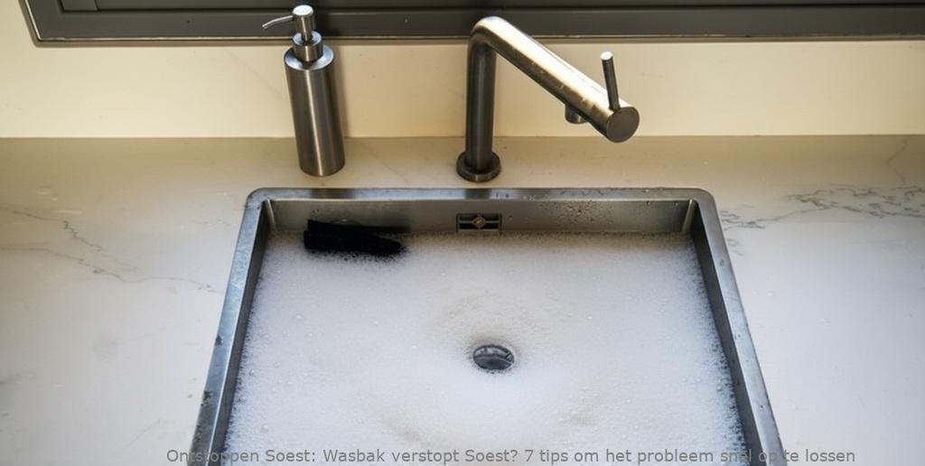 Wasbak verstopt Soest? 7 tips om het probleem snel op te lossen