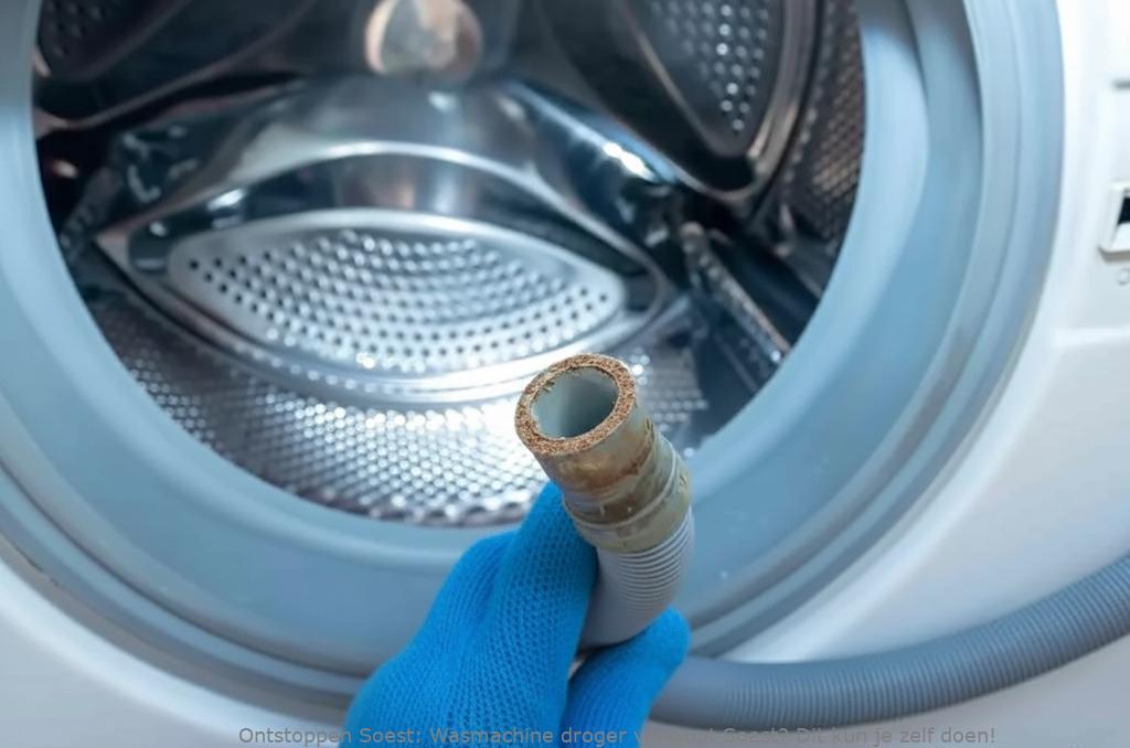 Wasmachine droger verstopt Soest? Dit kun je zelf doen!